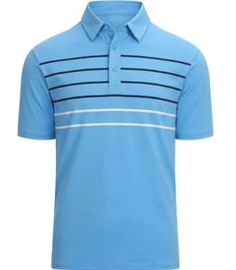 Nouveauté Polo Homme de Haute Qualité en Coton et Polyester Tricoté pour Tenue Décontractée et Golf - Product Image 5