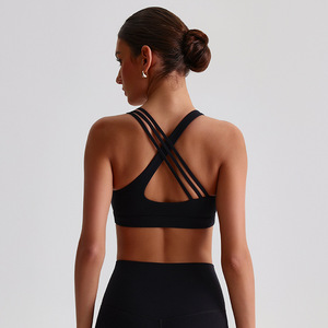 Sujetador deportivo ligero y ecológico para mujer, ropa de yoga transpirable para gimnasio para entrenamiento para Mujer - Product Image 1