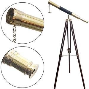 Télescope en laiton vintage réglable Design nautique classique pour les cadeaux et les objets décoratifs - Product Image 4