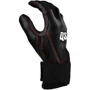 Guantes de Bateo de Cricket y Softbol para Adultos, Económicos, al por Mayor, Ecológicos, Ligeros, con Soporte para la Muñeca, de Poliéster/Algodón, con Cierre de Gancho - Product Image 4