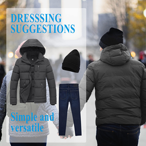 Chaquetas Acolchadas al por Mayor, Chaqueta Abrigada de Invierno para Hombre, Chaqueta Acolchada de Alta Calidad - Product Image 5