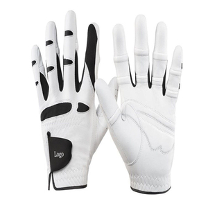 100% GUANTES DE Golf genuinos para hombres, partículas antideslizantes, Material de cuero transpirable, cómodos, piel de oveja suave, compatibles con deportes - Product Image 1