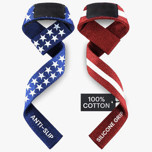 Customized Logo Heavy Duty Neoprene Power <b>Lifting</b> Fitness Wrist Wraps Anti-Slip Cotton <b>Lifting</b> <b>Straps</b> <b>for</b> Safety Weightlifting - Product Image 5