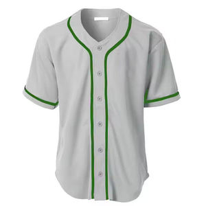 Tenues de baseball personnalisées de qualité supérieure, respirantes, pour le sport, faible MOQ, quantité en gros, maillot ajusté pour joueur - Product Image 2