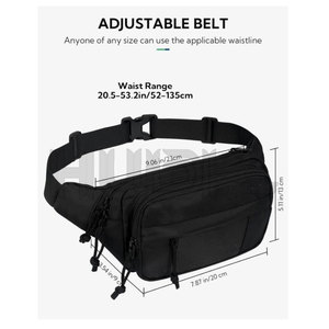 Sacs banane de haute qualité, nouvelle collection, en stock, sacs banane unisexes, vente en ligne, sacs banane noirs - Product Image 4