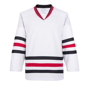 เสื้อกีฬาฮ็อกกี้น้ำแข็งของผู้ชายเสื้อกีฬาแห้งเร็วผ้าโพลีเอสเตอร์ออกแบบโลโก้ได้ตามต้องการ - Product Image 6