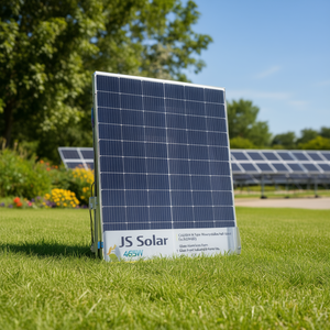 แผงโซลาร์เซลล์ JS Solar 465W แบบ N-Type Monocrystalline Half-Cell โครงอะลูมิเนียม หน้ากระจก สำหรับใช้งานในอุตสาหกรรมและที่อยู่อาศัย - Product Image 3
