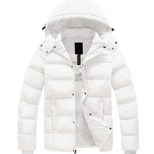 Veste matelassée unisexe en polyester/coton, coupe-vent et imperméable, avec empiècements patchwork sur le devant, couleur personnalisable, vente en gros, collection printemps - Product Image 6