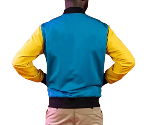 แจ็คเก็ตบอมเบอร์ไนลอนแบบกลับด้านได้ คุณภาพดีที่สุด ผลิตจากโพลีเอสเตอร์ 100%  ลายพิมพ์สำหรับฤดูหนาว  แบบมีซิป - Product Image 6