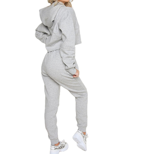 Chándal clásico ligero y transpirable para mujer, chaqueta con cremallera, pantalones ajustados para correr, versátil para deportes, viajes, logotipo de invierno - Product Image 3