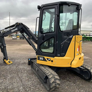 John Deer.e 50G Mini-pelle industrielle sur chenilles, moteur Yanmar, boîte de vitesses, composants de base, meilleur prix - Product Image 4