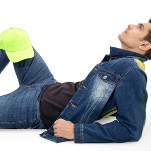 100% coton veste en jean pour hommes haute qualité à la mode vêtements de plein air hommes jeans vestes à vendre - Product Image 3