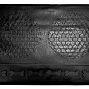 Esteras de goma para mascotas, seguro para mascotas tapete Natural, cuencos de comida, alfombrilla de goma segura, esterilla lavable - Product Image 1