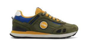 COLMAR TRAVIS SPORT COLORS 017 Verde Militar - Ocre - Marrón AW26 Zapatillas Originales Cómodas y Duraderas para Hombre - Product Image 1