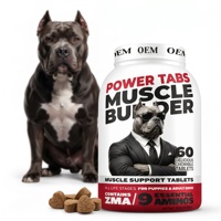 Complément Alimentaire OEM à Marque Blanche pour le Développement Musculaire Canin – Vente en Gros, Haute Teneur en Protéines, Gain Musculaire Canin, Performance, Friandise à Mâcher Moelleuse