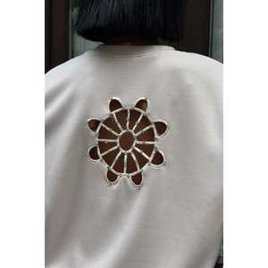 Conjunto de punto modal con recorte trasero para accesorios, modelo 10253 - Product Image 6