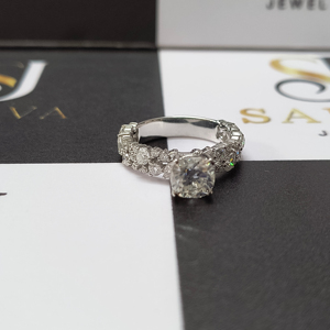 Anillos finos precio al por mayor original S925 plata esterlina VVS Moissanite anillo de hombre diamante compromiso anillo de boda joyería fina - Product Image 1