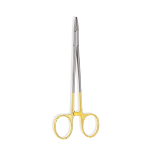Debakey Mayo Hegar Pince chirurgicale manuelle demi-or 5.5 pouces Porte-aiguille en acier inoxydable pour opérations - Product Image 4