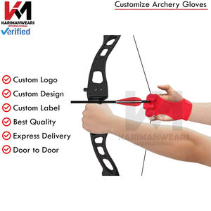 Gant de tir à l'arc léger et confortable pour un tir précis, gant de tir à l'arc en cuir de haute qualité pour les archers professionnels - Product Image 6