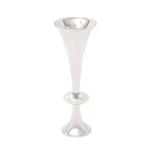 Vase à fleurs antique en métal au design moderne, parfait pour les solutions de rangement décoratives pour la maison et le jardin et les présentoirs élégants - Product Image 2