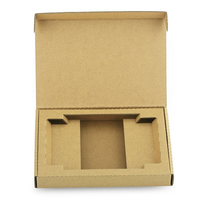 Boîte d'emballage en carton pour expédition, pliable, recyclable, portable, durable, pour la livraison express, adaptée à l'e-commerce