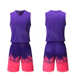 Uniforme de baloncesto cómodo de talla grande sin mangas para hombres BSCI, poliéster, conjunto de ropa deportiva, uniforme de baloncesto para adultos al aire libre - Product Image 1