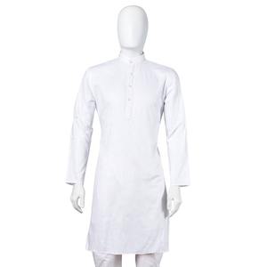 Kurta Pajama Blanca para Hombre, la Más Vendida, Traje Tradicional para Funciones Religiosas, Festivales, Eventos Formales y Uso Diario - Product Image 1
