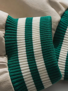 Venta superior Chaqueta de hombre de calidad premium Material fresco con diseño personalizable Tendencia caliente Chaqueta Versity de bajo precio para hombres - Product Image 4