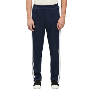 ชุดวอร์มมีซิปสำหรับผู้ชายชุดวอร์มโพลีเอสเตอร์สำหรับวิ่งจ๊อกกิ้งชุดวิ่งโลโก้ลายทางด้านข้างออกแบบได้ตามต้องการ - Product Image 5