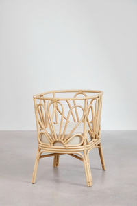 Cuna de ratán natural para niños Cuna de ratán tejida artesanal moderna Diseño hecho a mano de mayorista de Vietnam - Product Image 2