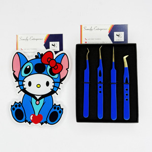 Nouvelle tuile d'extension de cils de palette de cils irisés sur mesure/pince à cils durable de conception innovante au Laser mettant en vedette - Product Image 1