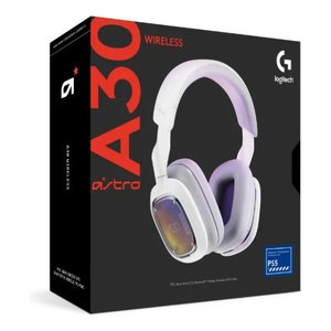 หูฟังเกมมิ่ง A30 ไร้สาย สีขาวและสีม่วง 939 001994 - Product Image 2