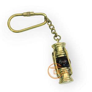 Llavero de linterna de barco antiguo, llavero de Metal con diseño de latón náutico Vintage, pieza de exhibición - Product Image 4