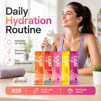 Sachets de boisson en poudre d'électrolyte personnalisés supplément d'énergie d'hydratation marque privée OEM ODM approvisionnement d'usine