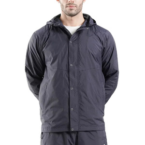 Hot Selling Unisex Winter Waterproof <b>Windproof</b> Eco-Friendly 100% Polyester Hooded Windbreaker Plus Size Tracksuit Custom Logo - Product Image 1