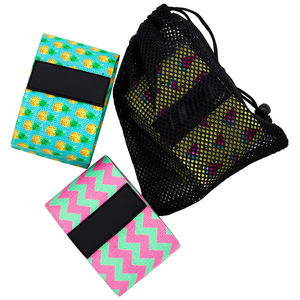 Service à guichet unique vente chaude Latex résistance élastique exercice bande de Fitness tissu épais non roulant bandes de cercle de hanche de traction Durable - Product Image 3