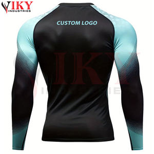 Rashguard Ligero de Primera Calidad para Entrenamiento de MMA, Diseño Sublimado, Impresión Digital, para Adultos, Ropa Deportiva - Product Image 2