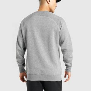 Collar GSM 100% algodón de gran tamaño logotipo personalizado hombros hombres Stand Collar sudadera - Product Image 2