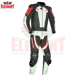 Combinaison de course moto unisexe 2026, homologuée CE, une pièce, en cuir de vache véritable, été, imperméable, respirante - Product Image 4