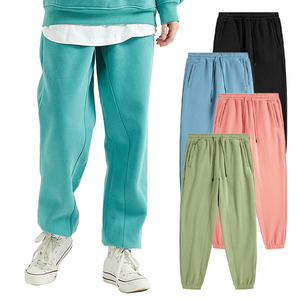 Pantalon de survêtement en coton pour femmes Pantalon de survêtement personnalisé avec poches Pantalon de survêtement de haute qualité pour femmes Taille élastique en coton - Product Image 3