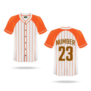 Maillot de baseball personnalisé de haute qualité pour hommes vêtements de sport d'été respirants uniforme chaud entièrement sublimé - Product Image 2