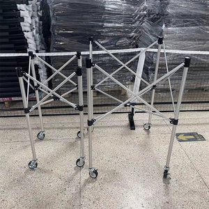 Chariot de Pickleball en alliage d'aluminium Pickleball Collector Ball <span class=keywords><strong>Caddy</strong></span> pour Pickleball <span class=keywords><strong>Caddy</strong></span> Hopper avec roues - Product Image 3