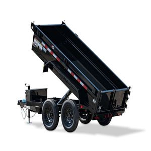 Système hydraulique de remorque benne 5x10 de qualité supérieure, capacité de charge élevée, moteur performant, sécurité optimale, capacité de traction 120 km/h - Product Image 6