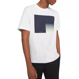 เสื้อยืดแฟชั่นใหม่ ผ้าฝ้าย 100% สำหรับผู้ชาย รองรับการพิมพ์ดิจิทัล ปรับแต่งได้ตามต้องการ - Product Image 1