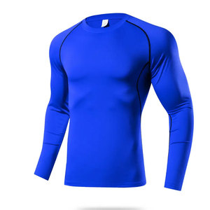 Chemises de course de Compression hommes Fitness Gym séchage rapide respirant entraînement musculation extensible imprimé chemises de Compression - Product Image 2