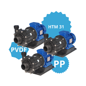 Pompe centrifughe magnetiche industriali modello h231 PP PVDF con motore 2,2, 3 o 4kw in plastica per la movimentazione dell'acido pompa dell'acqua - Product Image 1