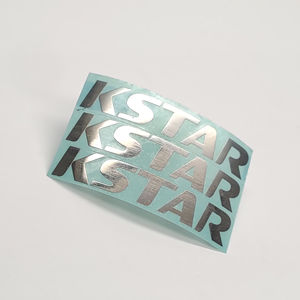 Autocollant de transfert en métal argenté bricolage étiquette étanche adhésive forte Logo de marque 3D sans fond étiquette en vinyle Durable pour paquet de tasse - Product Image 3