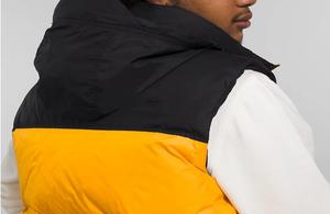 Veste matelassée rembourrée coupe-vent à manches courtes en coton de haute qualité pour homme, vente en gros - Product Image 5