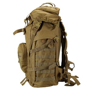 กระเป๋าเป้สะพายหลังสำหรับกิจกรรมกลางแจ้ง แคมป์ปิ้ง ล่าสัตว์ แบบยุทธวิธี ขนาด 50-80 ลิตร ผลิตจากผ้า Oxford 900D ลายพราง พร้อมระบบ Molle รับผลิตแบบ OEM & ODM กันน้ำ ทนทาน - Product Image 3