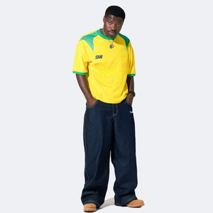 เสื้อวินเทจแบบสั่งทำสำหรับผู้ชายเสื้อสไตล์บ็อกซี่ไซส์ใหญ่พิเศษสำหรับผู้ชายผ้าฝ้าย100% น้ำหนักมาก - Product Image 2